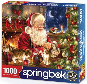 Springbok Springbok Christmas Kittens Puzzle 1000pcs