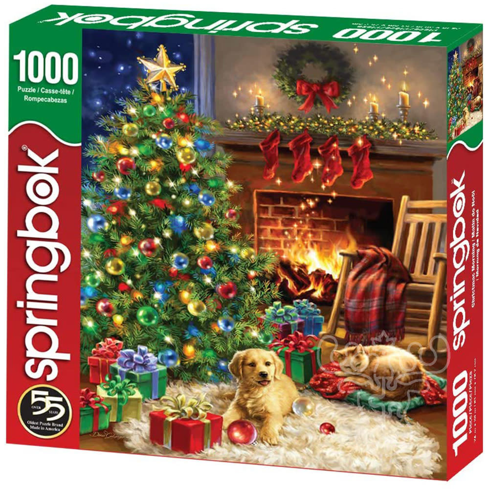 Springbok Christmas Morning Puzzle 1000pcs Puzzles Canada