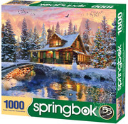 Springbok Springbok Rocky Mountain Christmas Puzzle 1000pcs