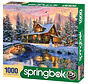 Springbok Rocky Mountain Christmas Puzzle 1000pcs