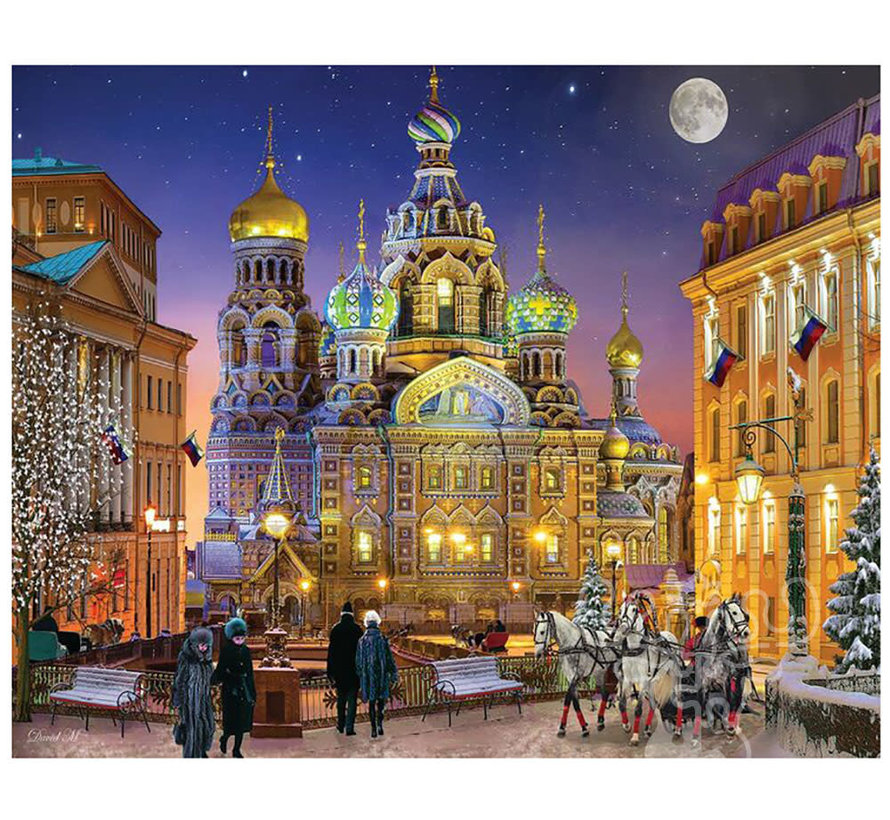 Springbok Russian Christmas Puzzle 1000pcs