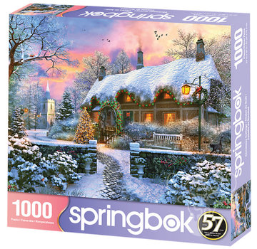 Springbok Springbok Christmas Cottage Puzzle 1000pcs