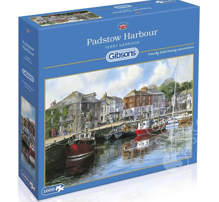 Gibsons Padstow Harbour Puzzle 1000pcs