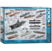 Eurographics Eurographics Transportation: Aircraft Carrier Evolution Puzzle 1000pcs