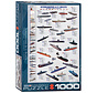 Eurographics Transportation: Submarines & U-Boats Puzzle 1000pcs