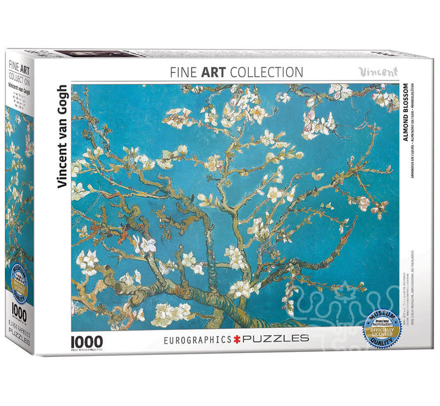 Eurographics Fine Art van Gogh: Almond Blossom Puzzle 1000pcs