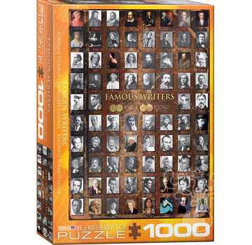 Eurographics Eurographics Famous Writers Puzzle 1000pcs RETIRED