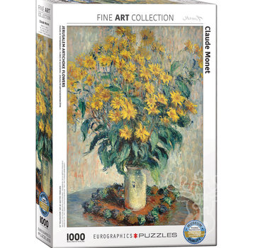 Eurographics Eurographics Fine Art Monet: Artichoke Flowers Puzzle 1000pcs
