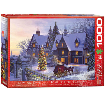 Eurographics Eurographics Artist Label Davison: Home for the Holidays Puzzle 1000pcs