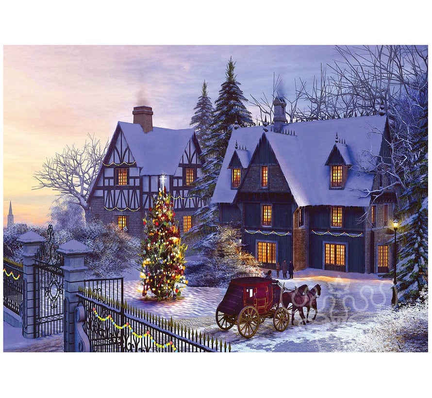 Eurographics Artist Label Davison: Home for the Holidays Puzzle 1000pcs