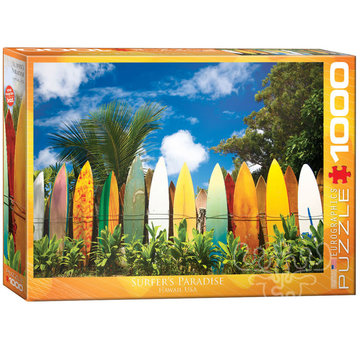 Eurographics Eurographics Photography Scenic: Surfer's Paradise Hawaii Puzzle 1000pcs