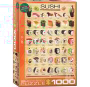 Eurographics Eurographics Food: Sushi Puzzle 1000pcs