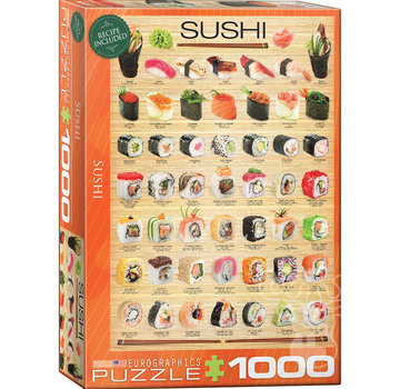 Eurographics Eurographics Food: Sushi Puzzle 1000pcs