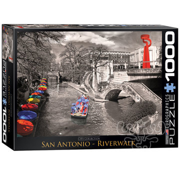 Eurographics Eurographics Cities: San Antonio, River Walk Puzzle 1000pcs RETIRED