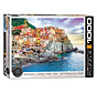 Eurographics HDR Photography: Mediterranean Oasis Manarola, Cinque Terre Italy Puzzle 1000pcs