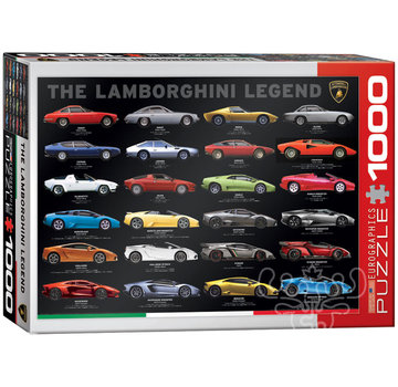 Eurographics Eurographics Lamborghini The Lamborghini Legend Puzzle 1000pcs