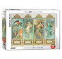 Eurographics Fine Art Mucha: The Four Seasons (Variant 3) Puzzle 1000pcs