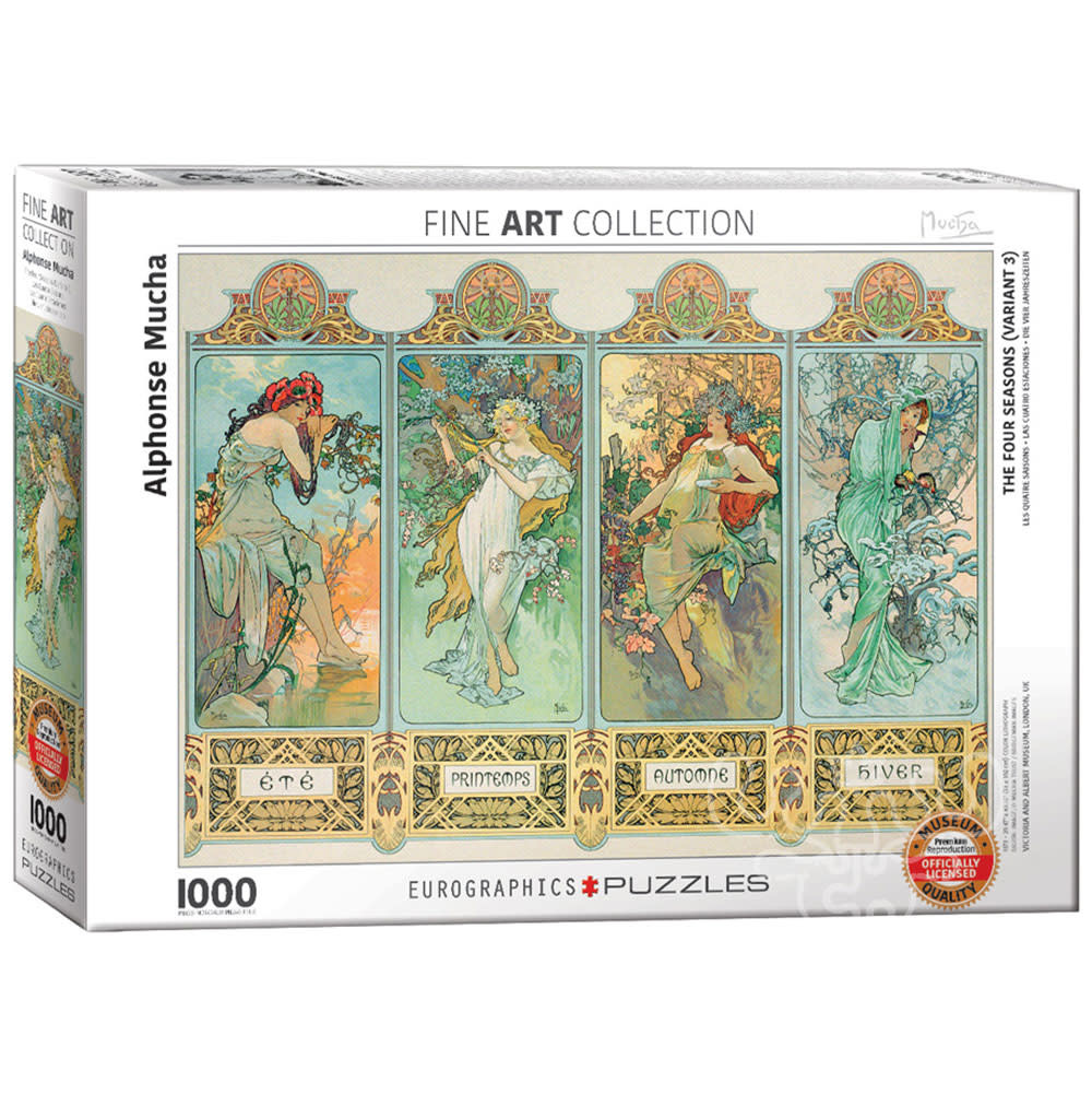 Eurographics The Four Seasons (Variant 3) Puzzle 1000pcs - Puzzles