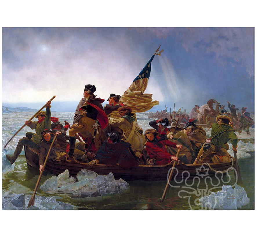 Eurographics Fine Art Leutze: Washington Crossing Delaware Puzzle 1000pcs