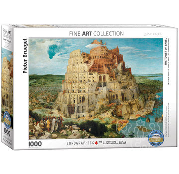 Eurographics Eurographics Bruegel: The Tower of Babel Puzzle 1000pcs