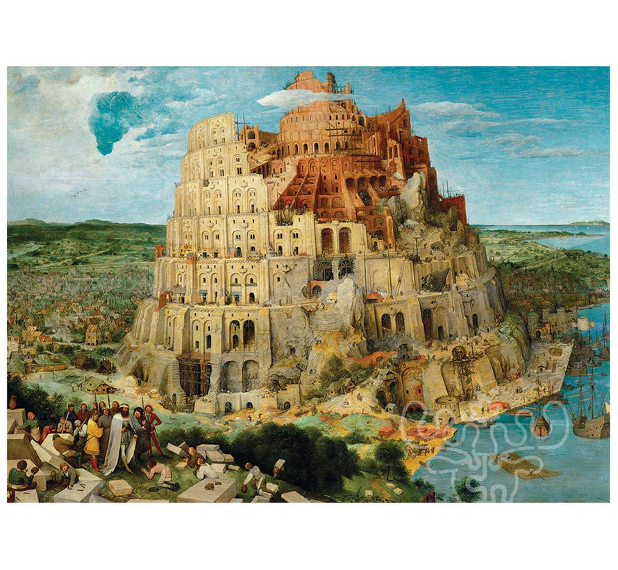 Eurographics Fine Art Bruegel: The Tower of Babel Puzzle 1000pcs