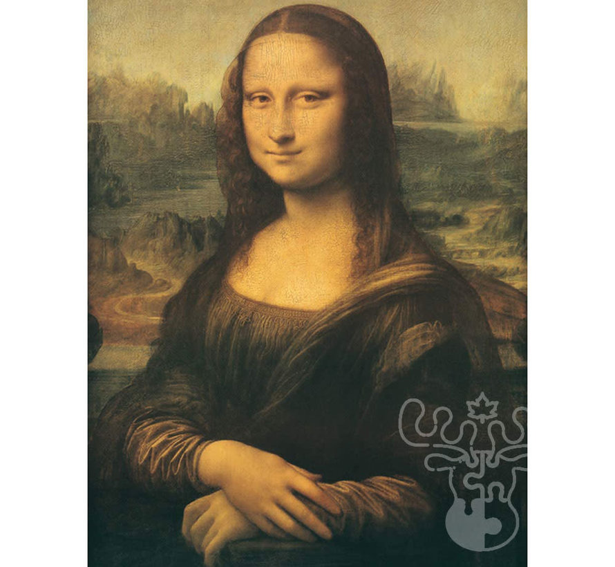 Eurographics da Vinci: Mona Lisa Puzzle 1000pcs