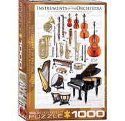 Eurographics Eurographics Celebrity & Music: Instruments of the Orchestra Puzzle 1000pcs