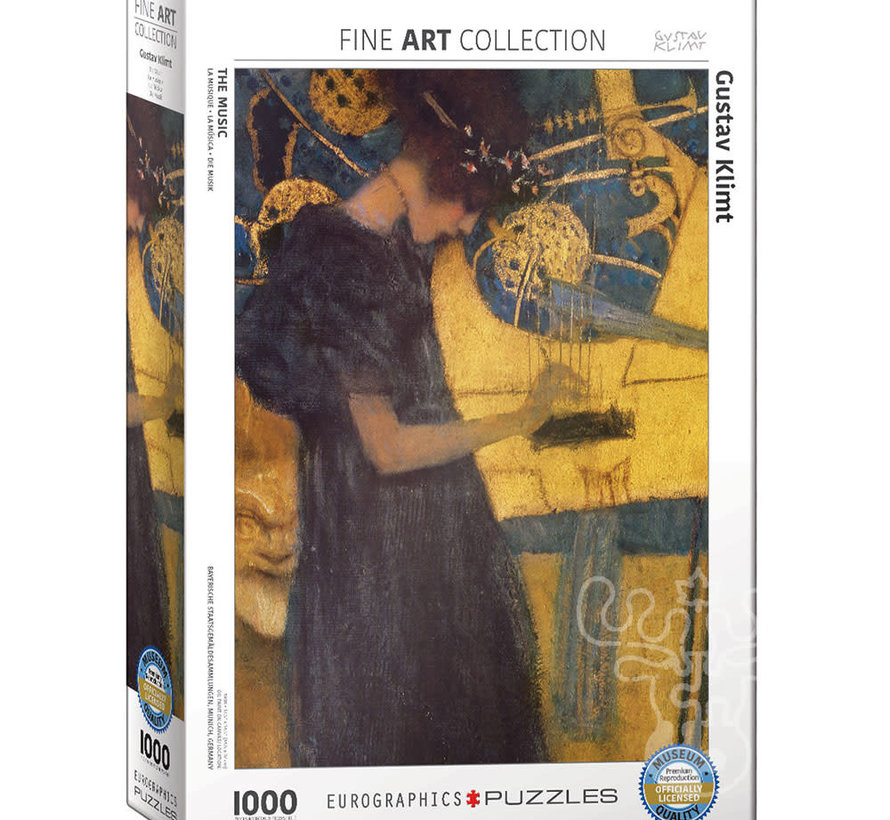 Eurographics Fine Art Klimt: The Music  Puzzle 1000pcs