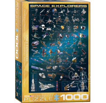 Eurographics Eurographics Space Explorers Puzzle 1000pcs