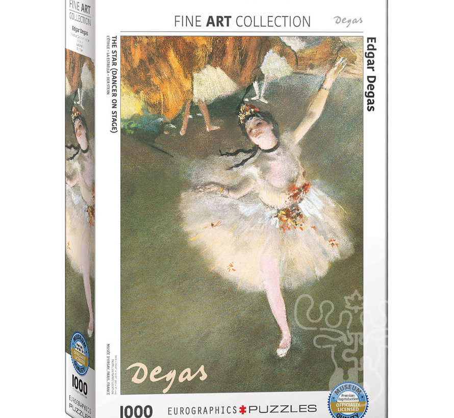Eurographics Fine Art Degas: Ballerina Puzzle 1000pcs