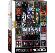 Eurographics Eurographics Celebrity & Music: KISS The Albums Puzzle 1000pcs