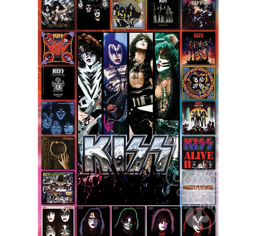 Eurographics Celebrity & Music: KISS The Albums Puzzle 1000pcs