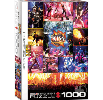 Eurographics Eurographics KISS The Hottest Show on Earth Puzzle 1000pcs RETIRED