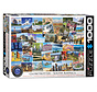Eurographics Globetrotter South America Puzzle 1000pcs RETIRED