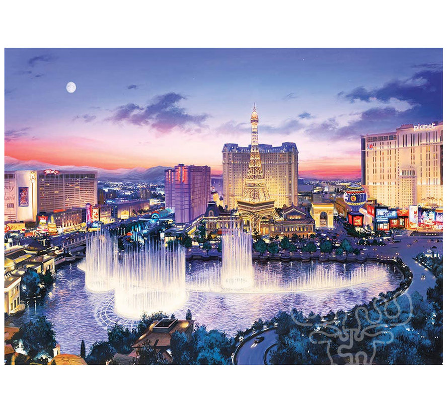 Eurographics Las Vegas Strip Puzzle 1000pcs RETIRED