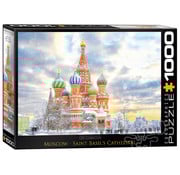 Eurographics Eurographics Photography Cities: Moscow - Saint Basil's Cathedral Russia Puzzle 1000pcs RETIRED