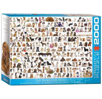 Eurographics Eurographics The World of Dogs Puzzle 2000pcs