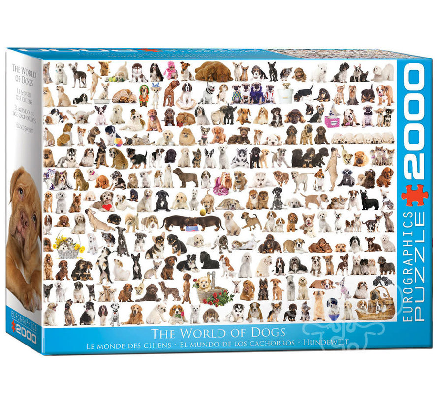 Eurographics The World of Dogs Puzzle 2000pcs