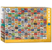 Eurographics Eurographics The VW Groovy Bus Puzzle 2000pcs