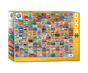 Eurographics The VW Groovy Bus Puzzle 2000pcs - Puzzles Canada