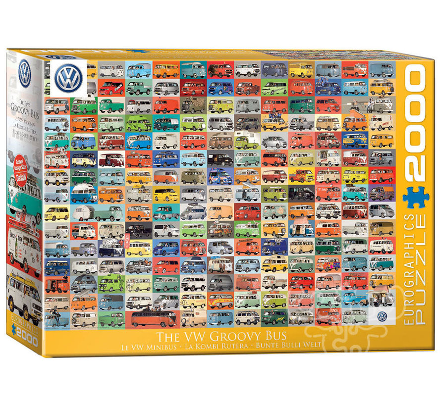 Eurographics The VW Groovy Bus Puzzle 2000pcs