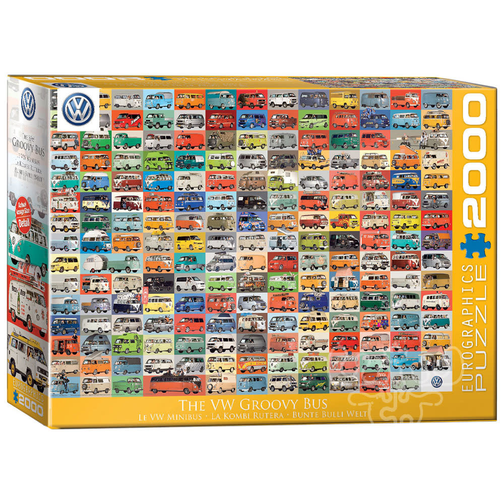 Eurographics The VW Groovy Bus Puzzle 2000pcs - Puzzles Canada