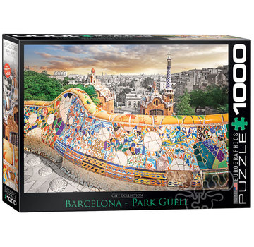 Eurographics Eurographics Photography Cities: Barcelona Park Guell Puzzle 1000pcs