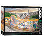 Eurographics Photography Cities: Barcelona Park Guell Puzzle 1000pcs
