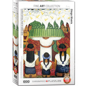 Eurographics Eurographics Fine Art Rivera: Flower Festival Feast of Saint Anita Puzzle 1000pcs