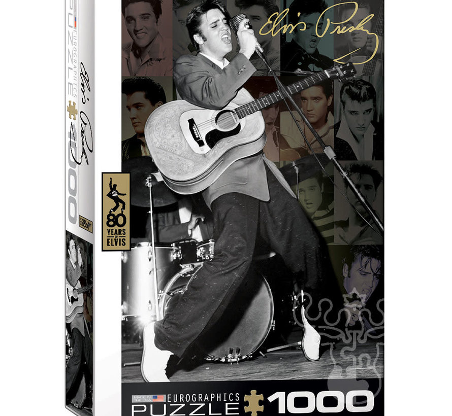 Eurographics Celebrity & Music: Elvis Presley Live at Olympia Puzzle 1000pcs