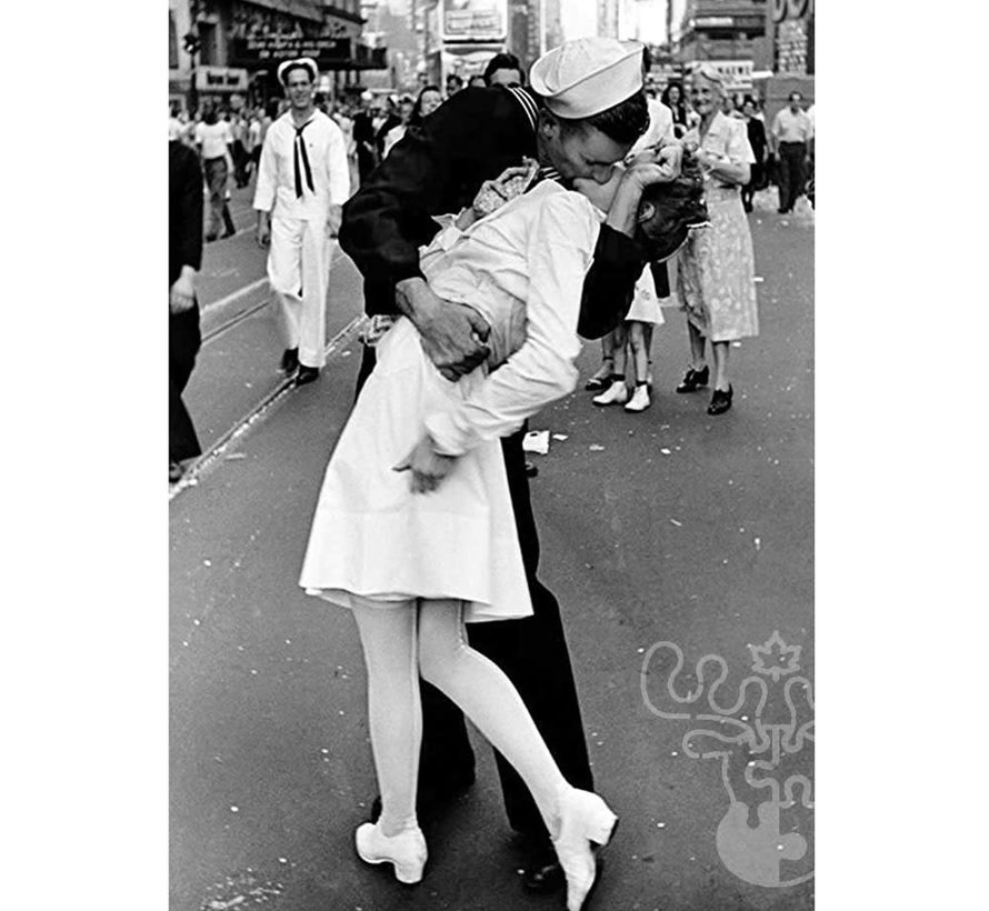 Eurographics Celebrity & Music: LIFE VJ Day Kiss Times Square Puzzle 1000pcs