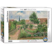 Eurographics Eurographics Fine Art Pissaro: Vegetable Garden Overcast Morning, Eragny Puzzle 1000pcs