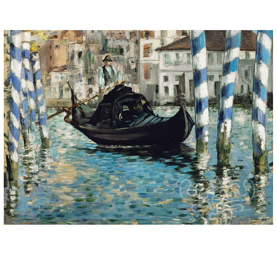 Eurographics Manet: The Grand Canal of Venice (Blue Venice) Puzzle 1000pcs