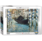 Eurographics Eurographics Fine Art Manet: The Grand Canal of Venice (Blue Venice) Puzzle 1000pcs